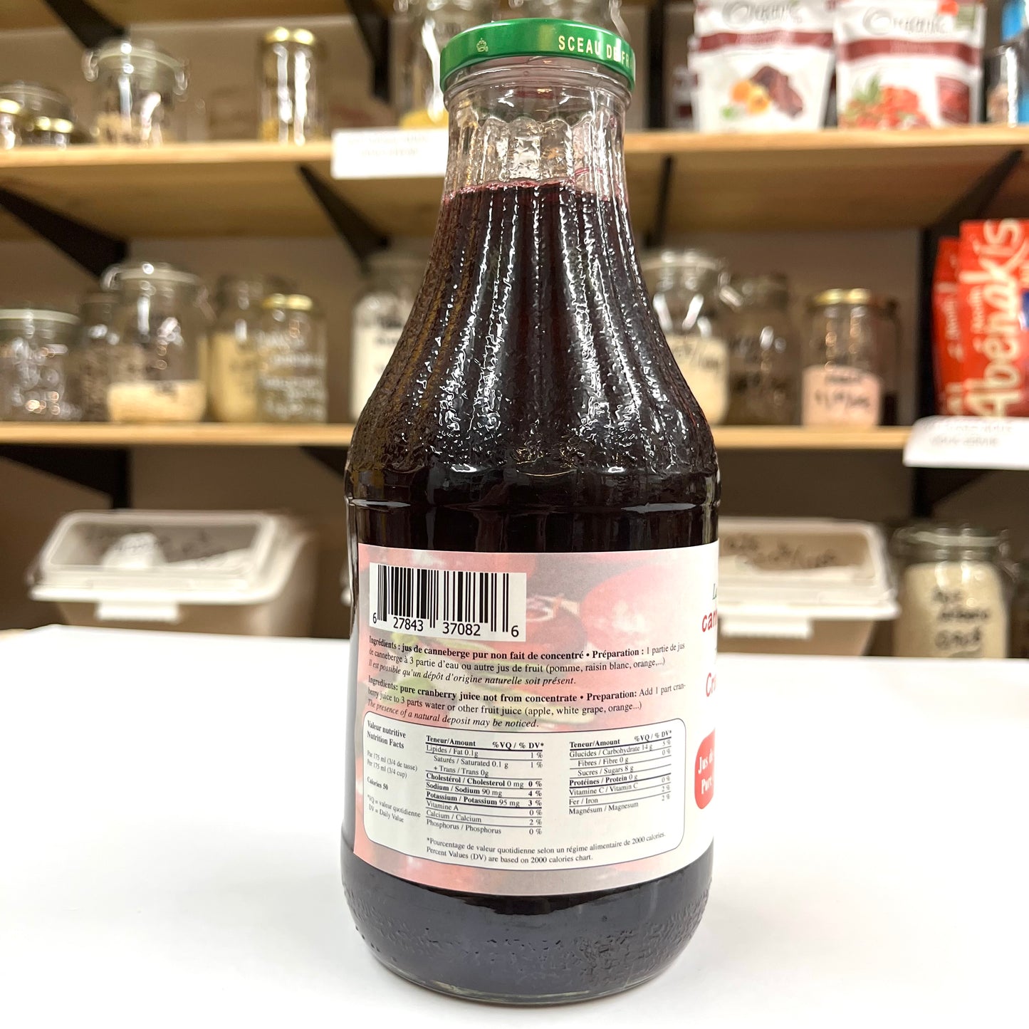 Jus de Canneberges