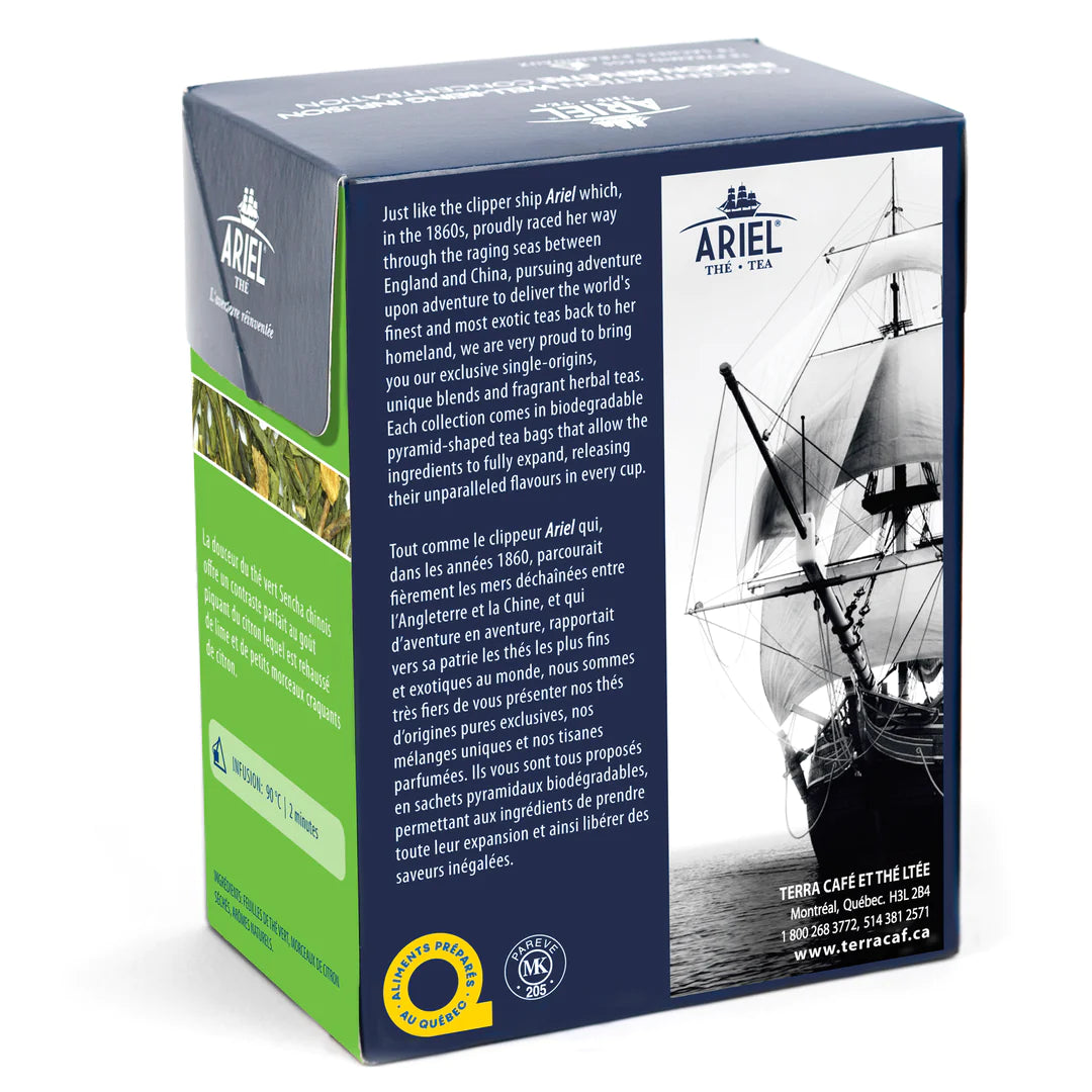 Thé vert - Zeste de Citron