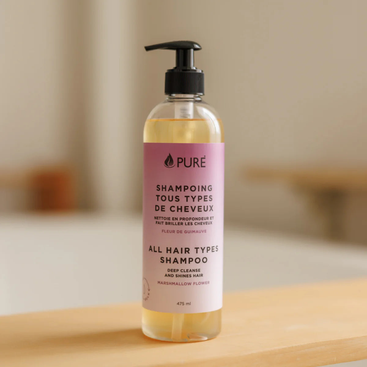 Shampoing Tous Types de Cheveux - Fleur de Guimauve