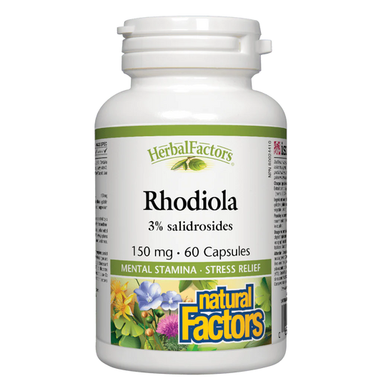 Natural Factors - Rhodiola 150 mg