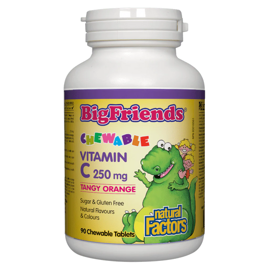 Natural Factors - BigFriends Vitamine C 250 mg