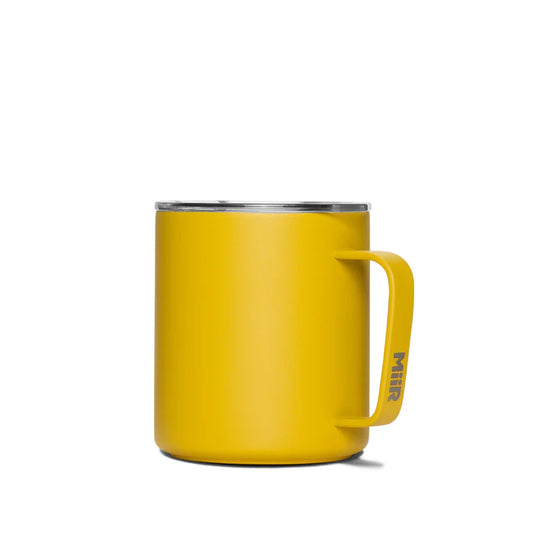 Tasse de Camping Isotherme avec Poignée - Harvest Gold - 12 oz