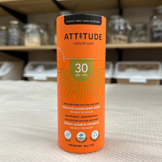 Attitude - Bâton solaire FPS 30 Fleur d’oranger