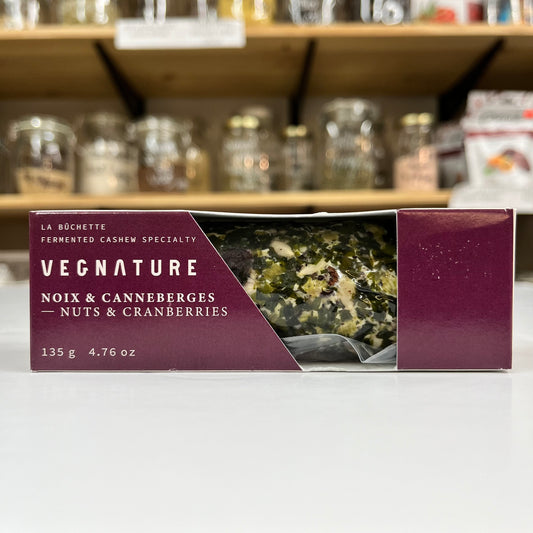 VegNature - Fromage Végétalien Noix et Canneberges