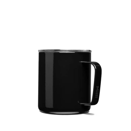 Tasse de Camping avec Poignée - TruEnamel Black - 12 oz