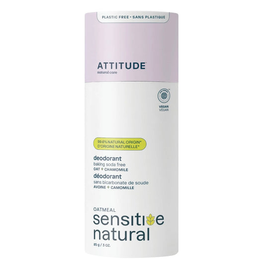Attitude - Déodorant naturel pour peau sensible Avoine et camomille