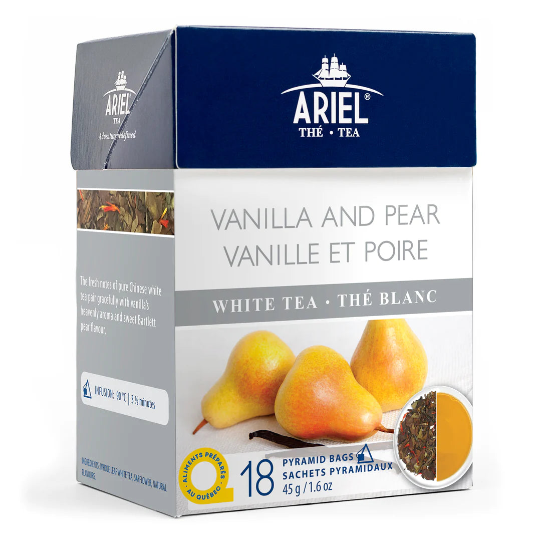 Ariel - Thé blanc Vanille et Poire