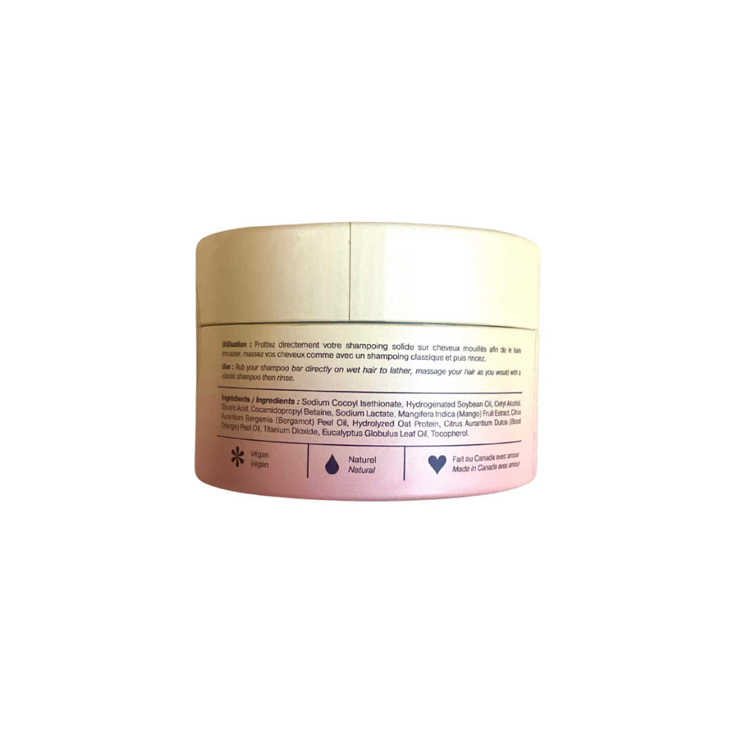 Shampoing Solide - Bergamote & Orange Sanguine