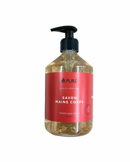 Savon Mains/Corps - Temps des Fêtes
