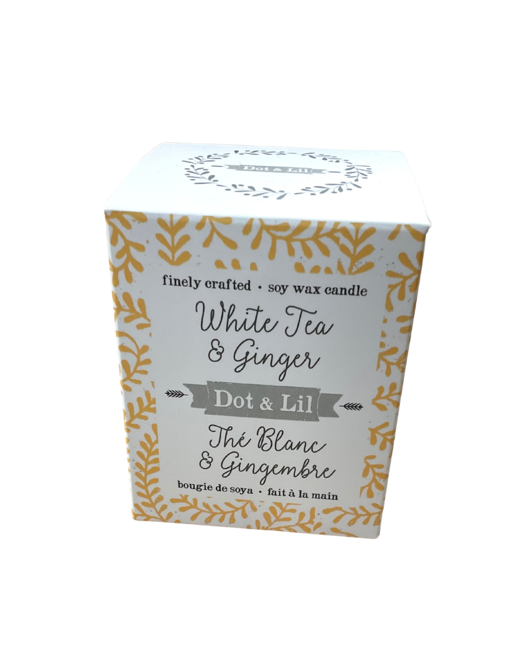 Bougie - Thé Blanc & Gingembre