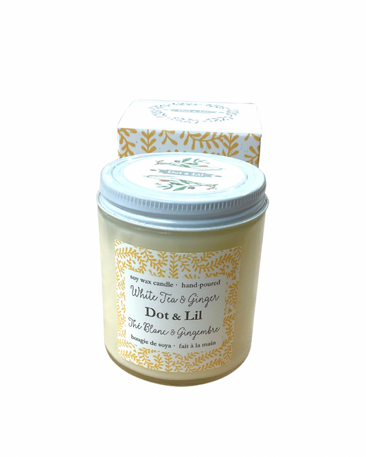 Bougie - Thé Blanc & Gingembre
