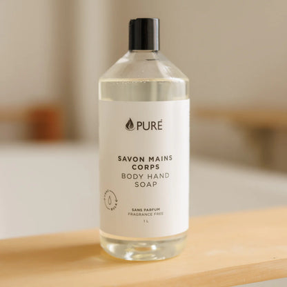 Savon Mains Corps - Sans Parfum - 1 litre