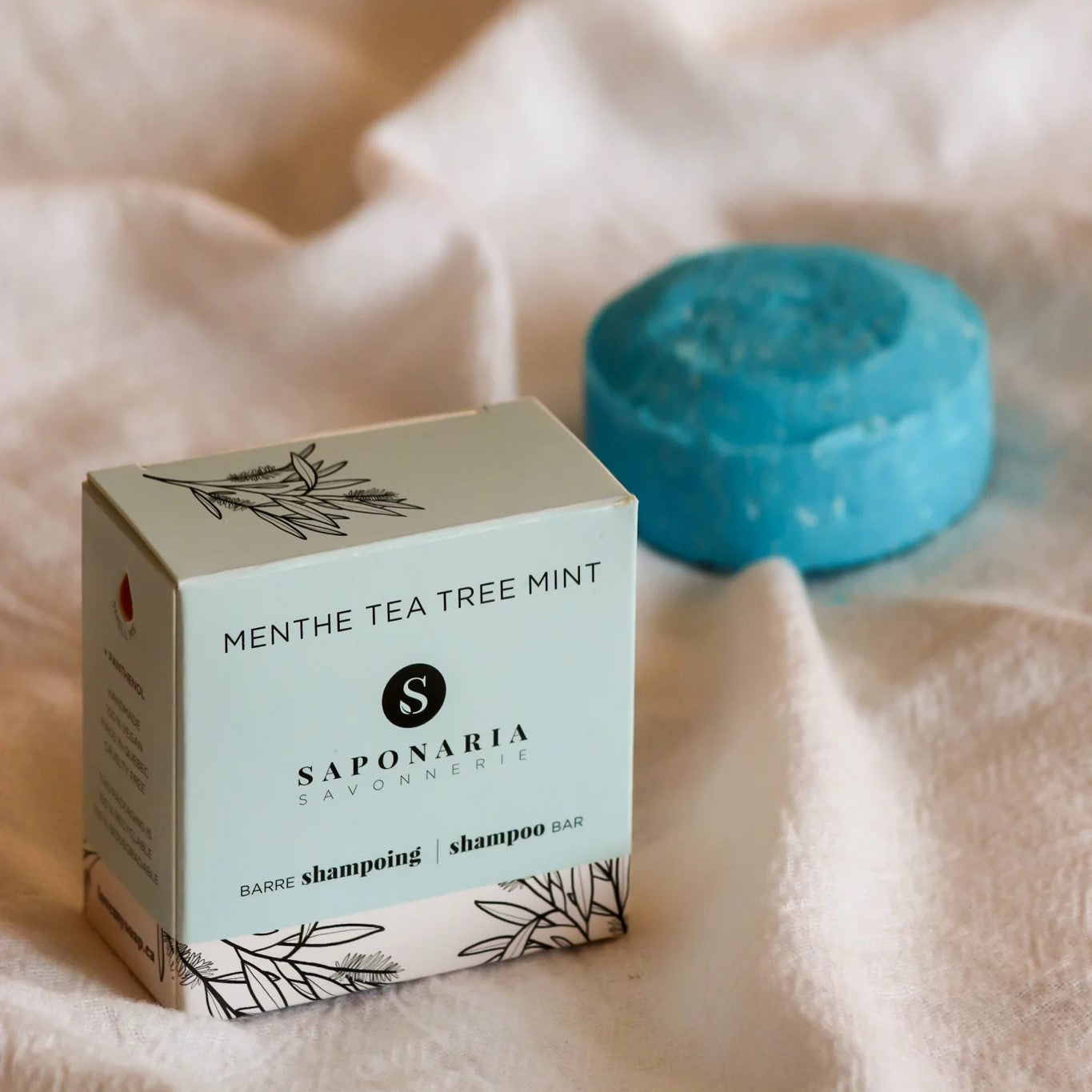 Shampoing Solide - Menthe et Tea Tree