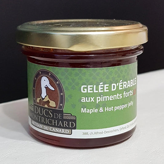 Gelée d'Érable aux Piments Forts