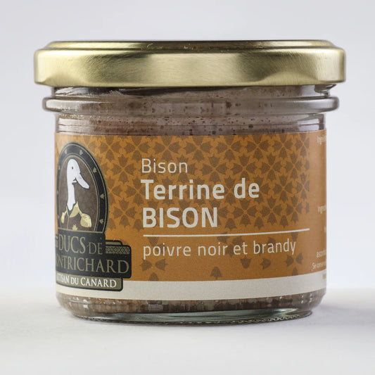 Terrine de Bison - Poivre Noir et Brandy