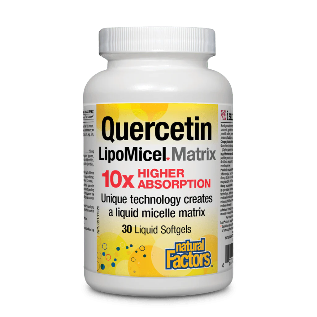 Natural Factors - Quercétine Matrice LipoMicel