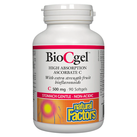 Natural Factors - BioCgel Ascorbate C 500 mg