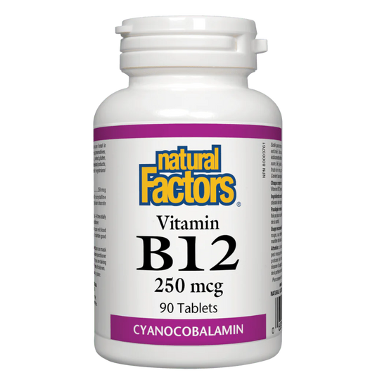 Natural Factors - Vitamine B12 250 mcg